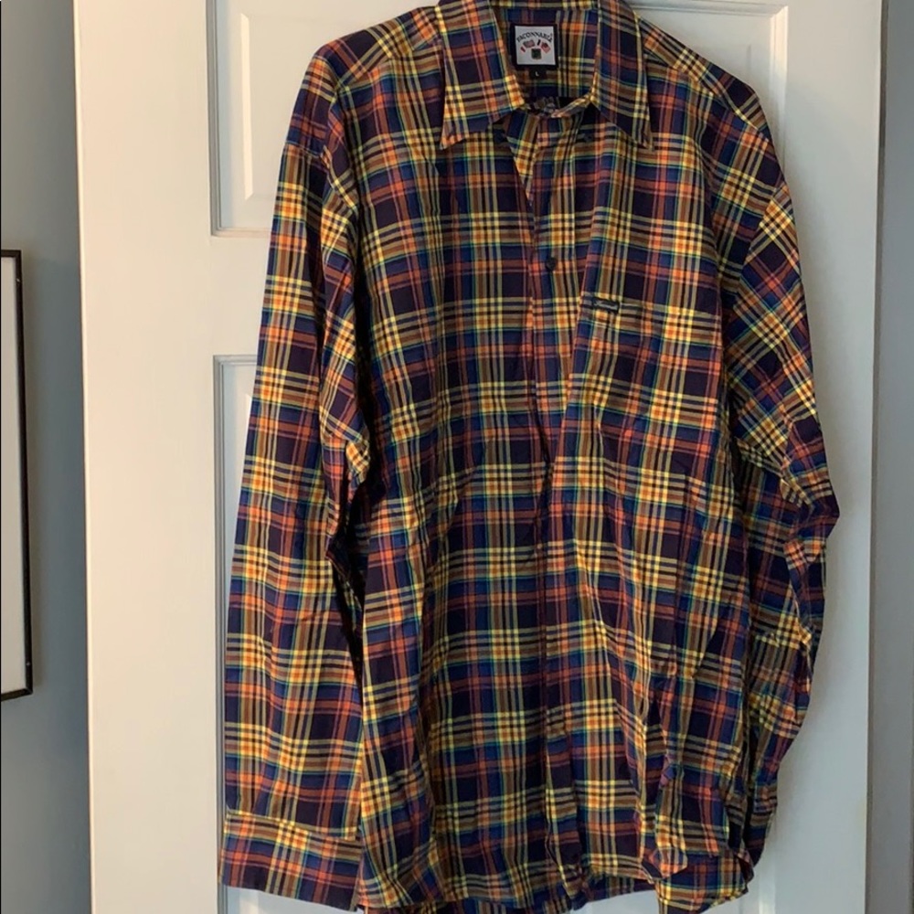 Faconnable shirt. Large. 100% cotton.